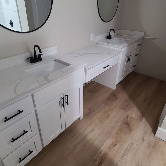 custom bathroom cabinets proline